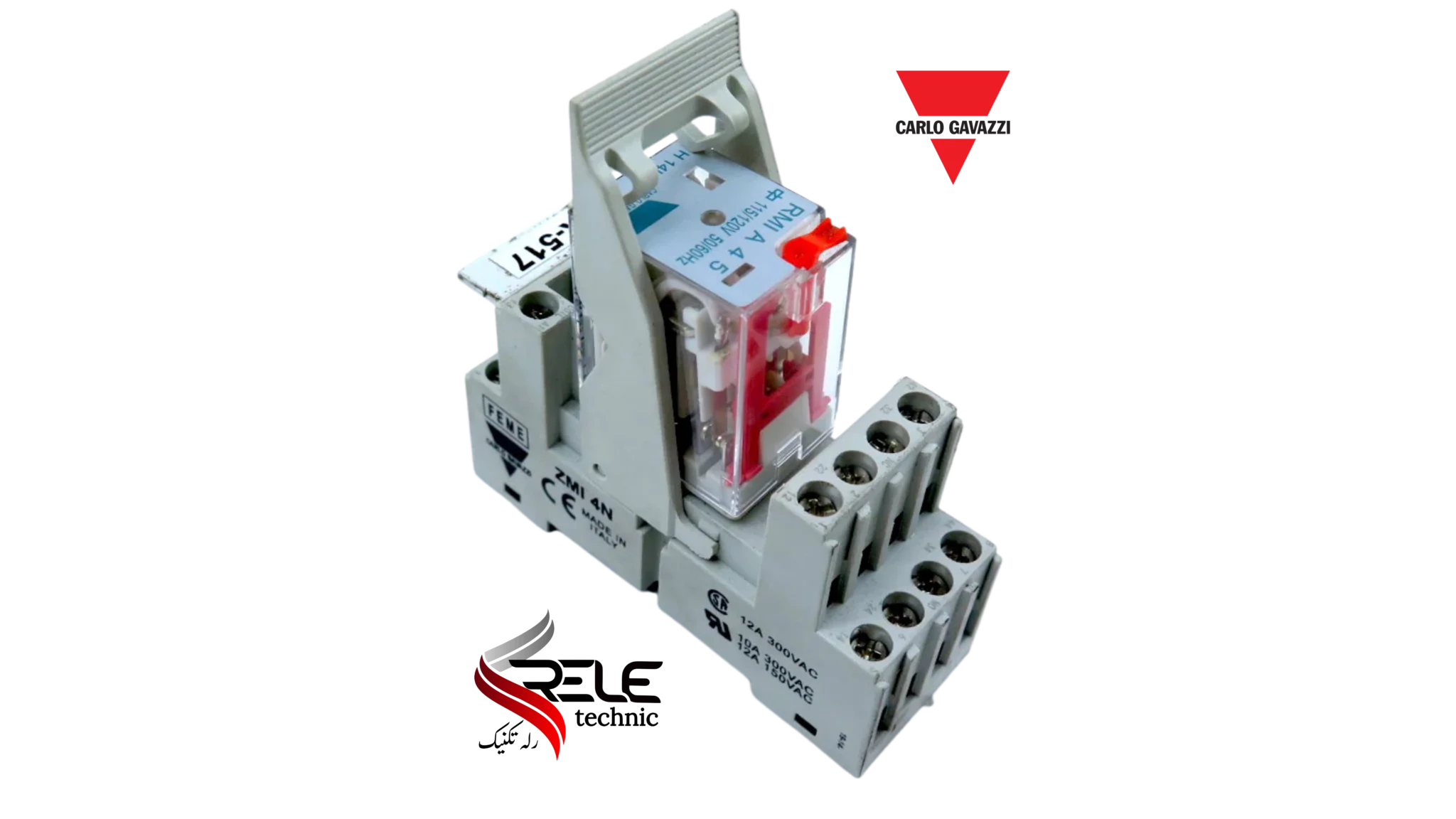 رله و پایه رله کارلوگاوازی